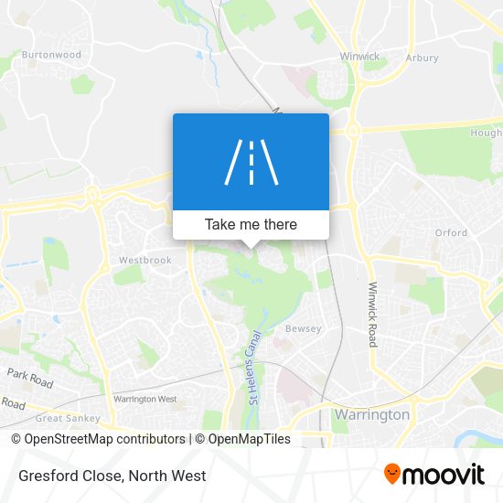 Gresford Close map
