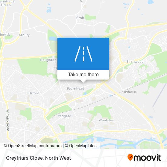 Greyfriars Close map