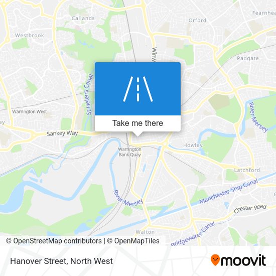 Hanover Street map