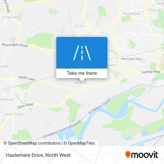 Haslemere Drive map