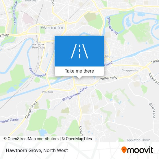 Hawthorn Grove map