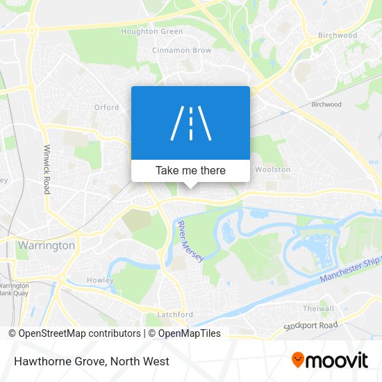 Hawthorne Grove map