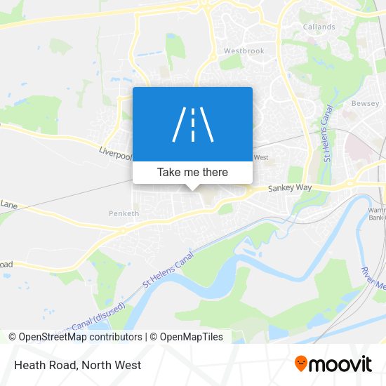 Heath Road map