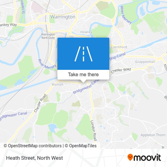 Heath Street map
