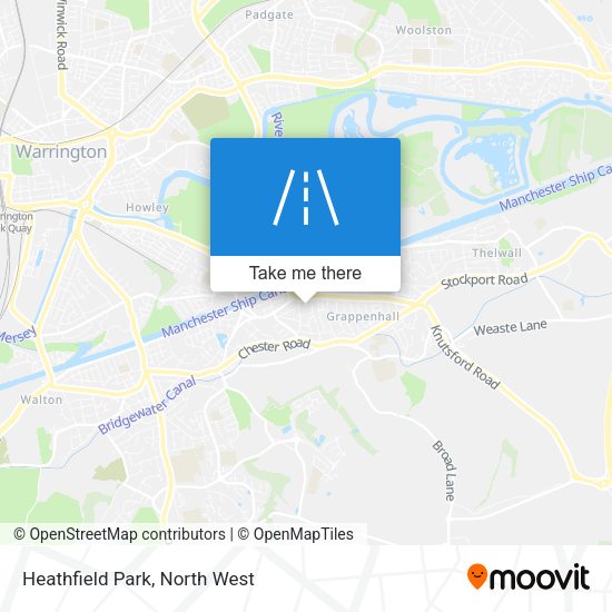 Heathfield Park map