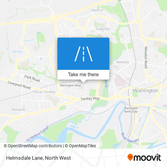 Helmsdale Lane map