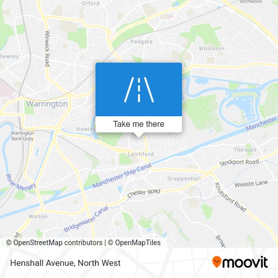 Henshall Avenue map