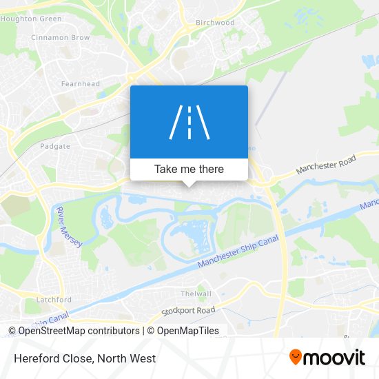 Hereford Close map