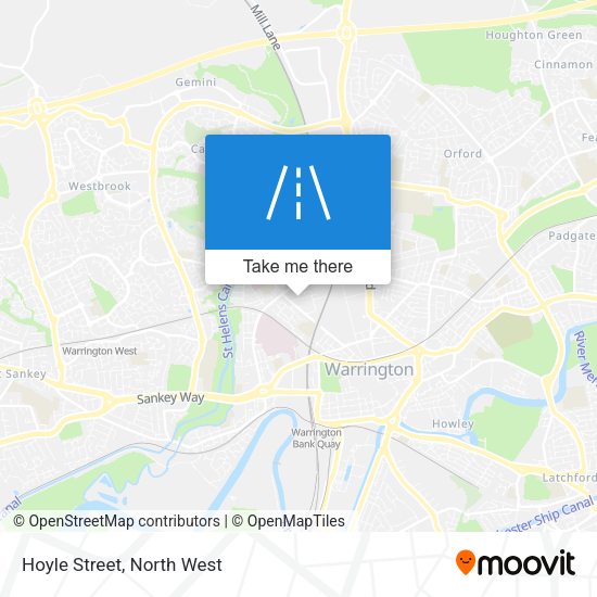 Hoyle Street map