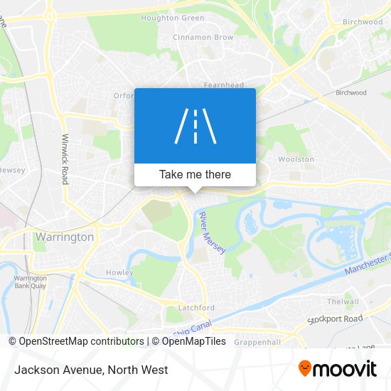 Jackson Avenue map