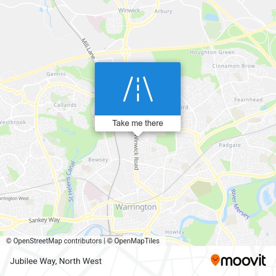 Jubilee Way map