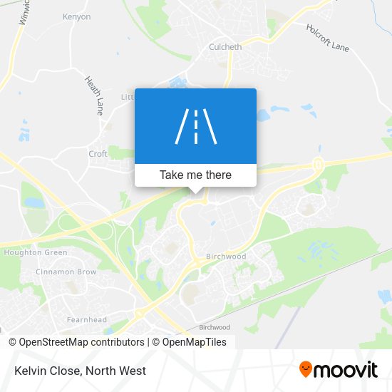 Kelvin Close map