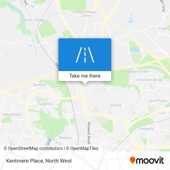 Kentmere Place map