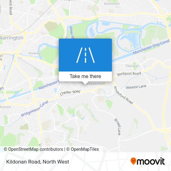 Kildonan Road map