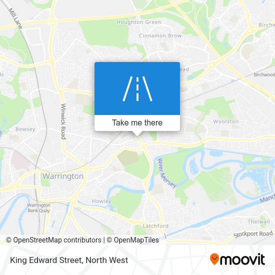 King Edward Street map