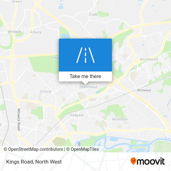 Kings Road map