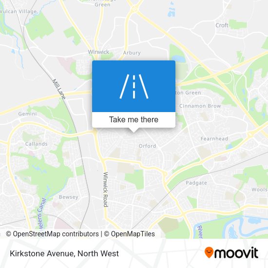 Kirkstone Avenue map