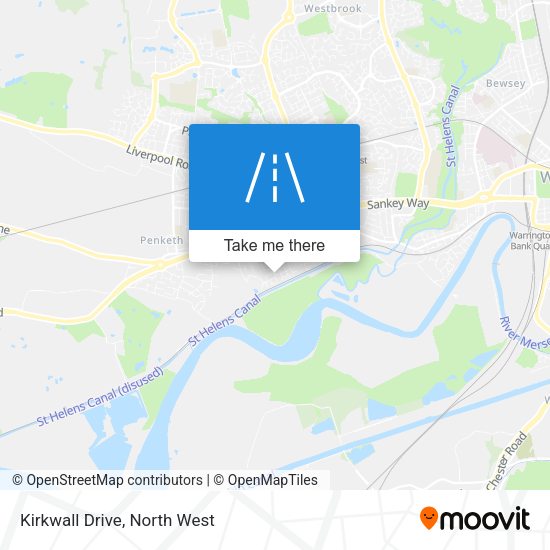 Kirkwall Drive map