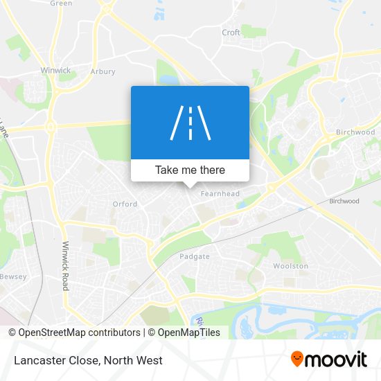 Lancaster Close map