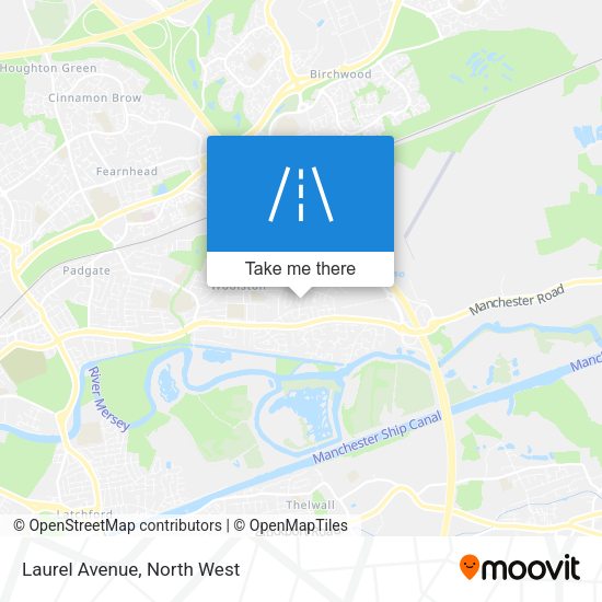 Laurel Avenue map