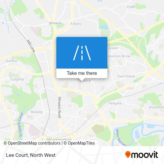 Lee Court map