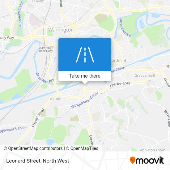 Leonard Street map
