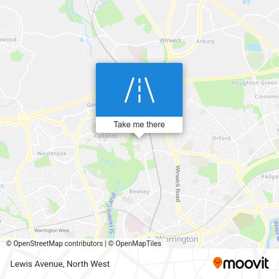 Lewis Avenue map