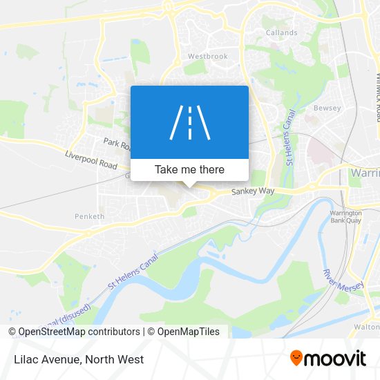 Lilac Avenue map
