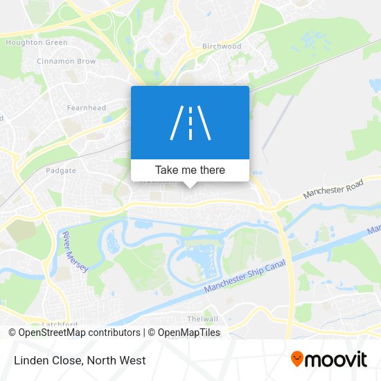 Linden Close map