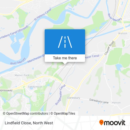 Lindfield Close map