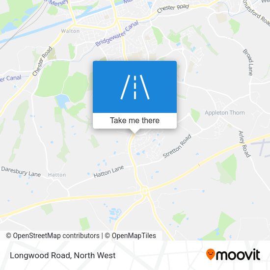 Longwood Road map