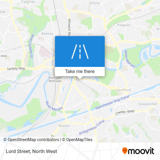 Lord Street map