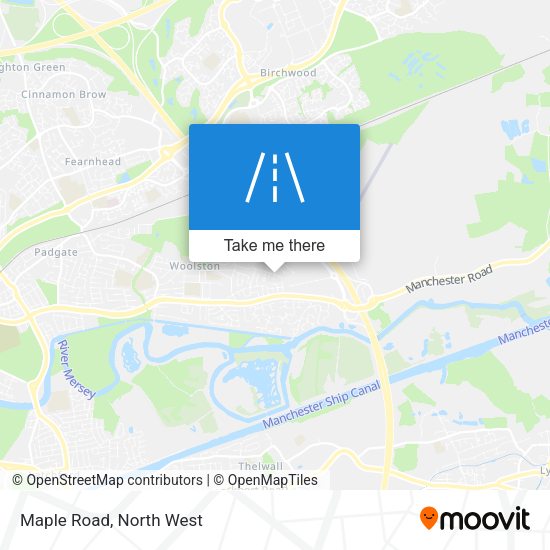 Maple Road map