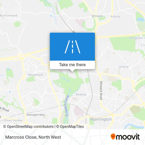 Marcross Close map