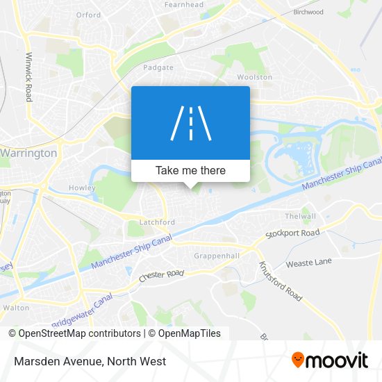Marsden Avenue map