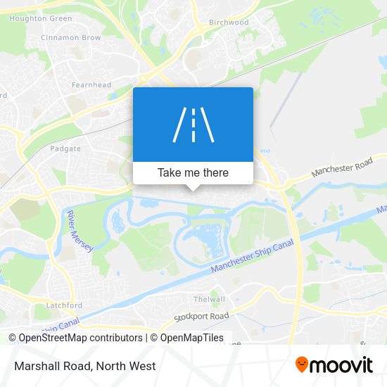 Marshall Road map