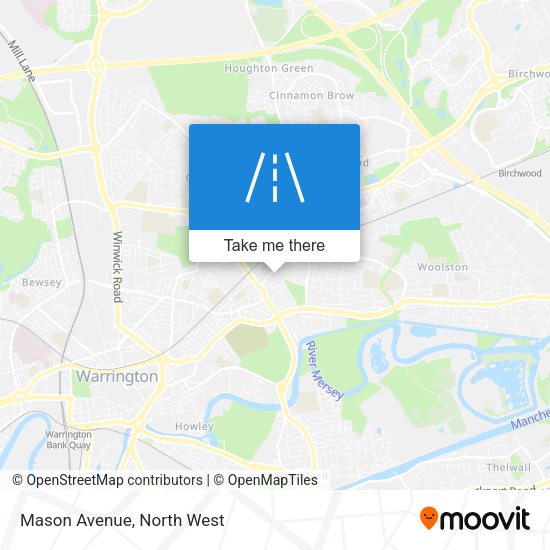 Mason Avenue map