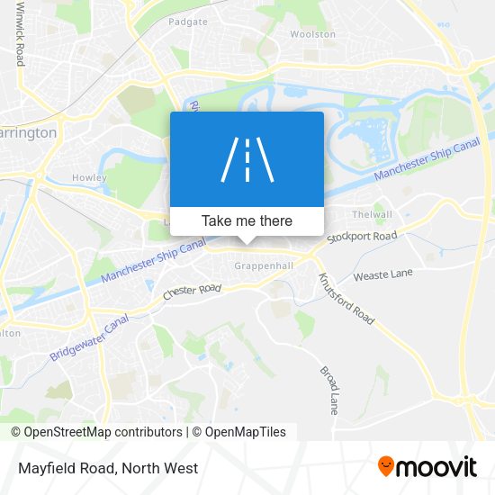 Mayfield Road map