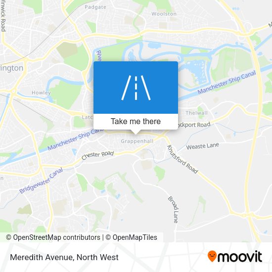 Meredith Avenue map