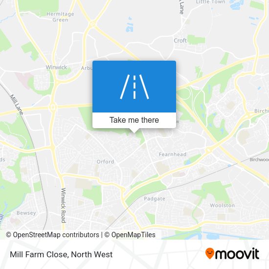 Mill Farm Close map