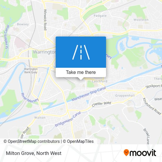 Milton Grove map