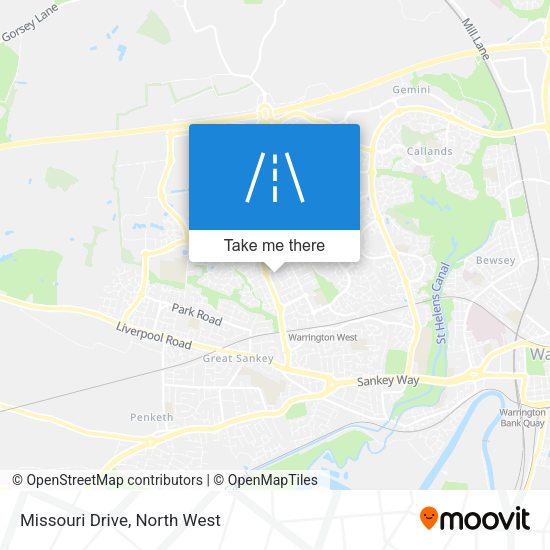 Missouri Drive map