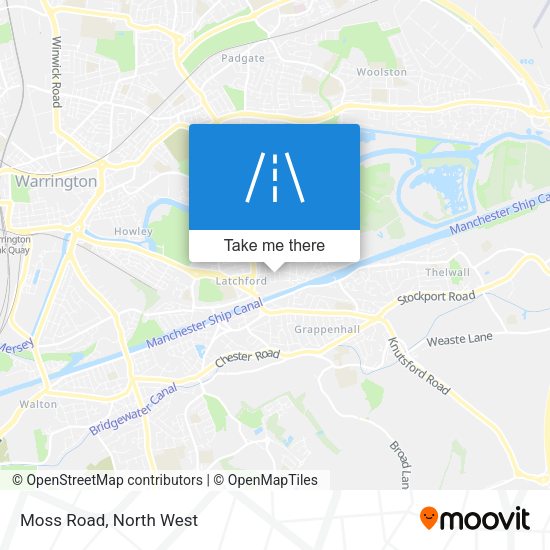 Moss Road map