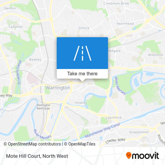 Mote Hill Court map
