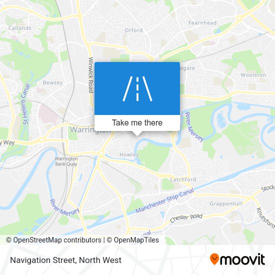 Navigation Street map