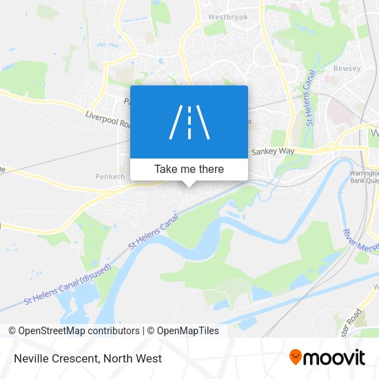 Neville Crescent map