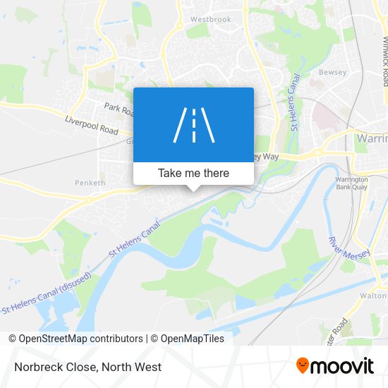 Norbreck Close map