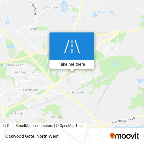 Oakwood Gate map