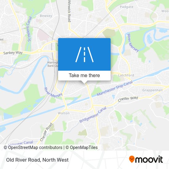 Old River Road map