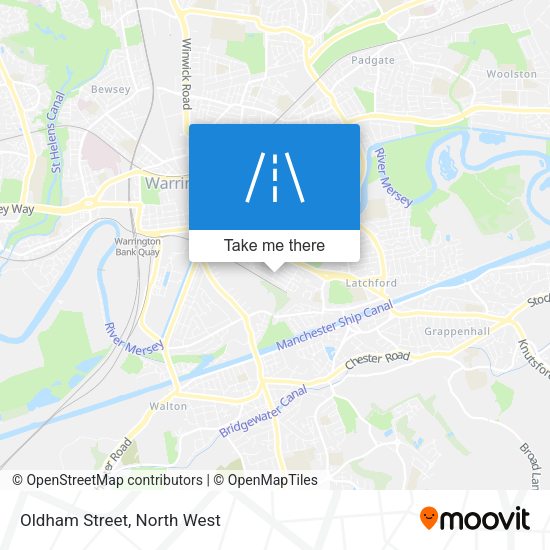 Oldham Street map